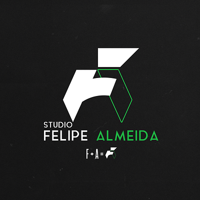 FA Felipe almeida logo design fitness logo letter logo logo logo design logodesign logotype minimal sports sports logo sporty vector