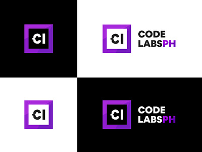 CodeLabs codelabs logo logo design periodic tale violet