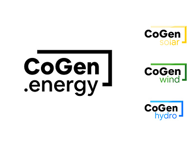 CoGen.energy energy energy logo logo logo design concept logodesign renewables energy