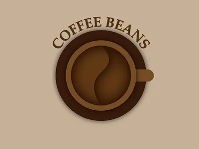 Day 6 cafe coffe coffee cup coffee shop coffeebean coffeeshop design flat icon illustration illustrator logo logochallenge logodesign vector