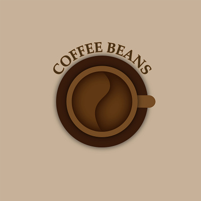 Day 6 cafe coffe coffee cup coffee shop coffeebean coffeeshop design flat icon illustration illustrator logo logochallenge logodesign vector