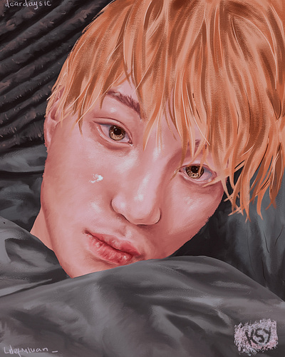 Kim Jongin ( Kai EXO ) Fanart illustration