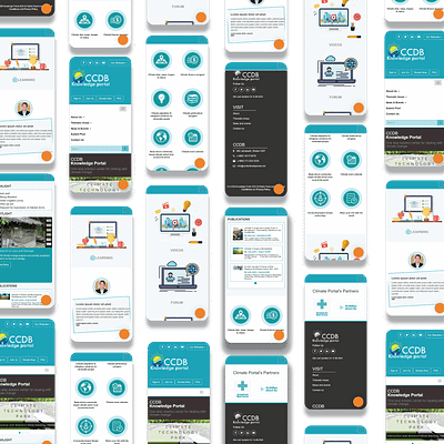CCDB Knowledge Portal Responsive Design climate climate portal design homepage homepage design illustration illustrator knowledge mobile mobile design portal responsive responsive design responsive web design responsive website responsive website design web design website website design