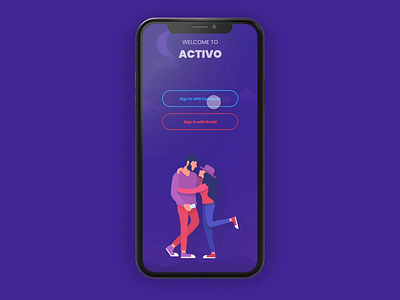 Dating App UI Interaction animated animation app design dating app design illustration mobile app mobile design ui ui design ux