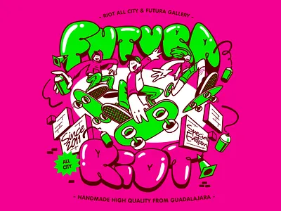Skate and Graffiti Shirt Design brand cancontrol drawingart fashion design futura gallery graffiti graffiti digital illustration letter riot skateboard skateboarding streetart streetbrand streetwear type vectorart