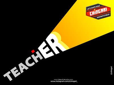 Teachers day chingari creative design dribbble guru hello teachers torch