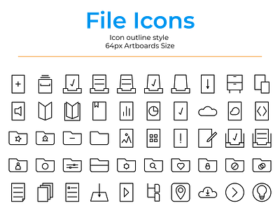 File icons pack app icon web