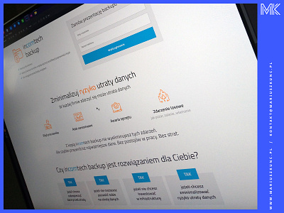 Backup / webdesign adobe backup cloud design file icon layout mariuszkunc photoshop typography ui ui design webdesign website