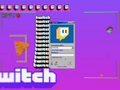 Twitch | Glitchcon after effects animation branding design gaming logo motion design snake throwback twitch vector video games