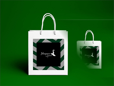 shopping Bag Branding branding design illustration illustrator logo vector