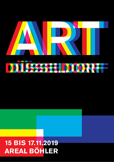 Art Düsseldorf Plakat 3d art düsseldorf grotesk hsd