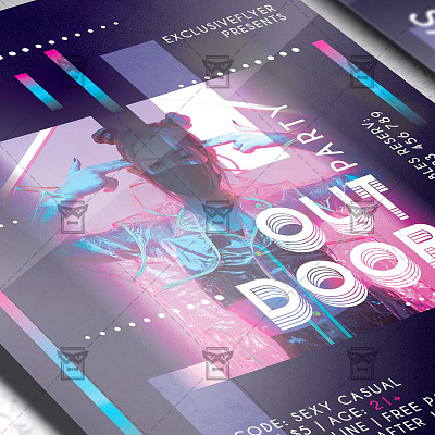 Outdoor Party - Flyer PSD Template party flyer