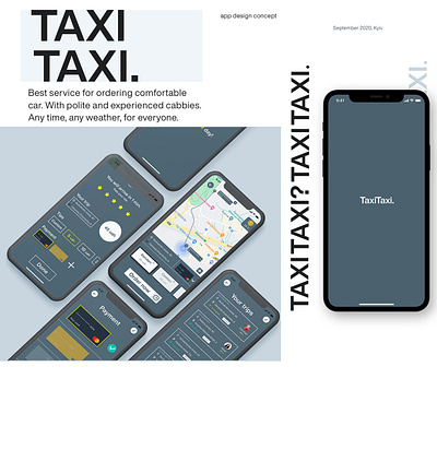 TaxiTaxi Concept Mobile App app design graphic design icon illustration logo taxi ui ux web website