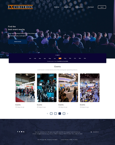 Exibitron premier platform for online trade show and exhibition design online trade exhibition online trade show redesign. trade show ui uidesign uxdesign uxui website website concept website design