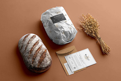 Bakery Mockup Free PSD bakery bread design freebies mockup