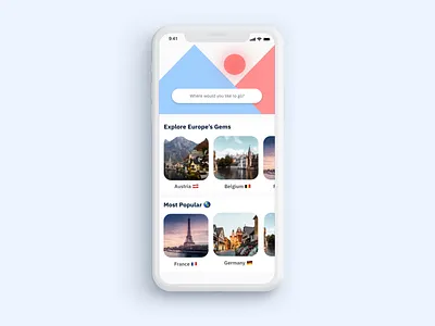 Virtual Travel & Planning App Concept