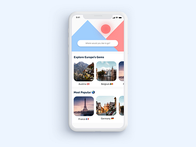 Virtual Travel & Planning App Concept