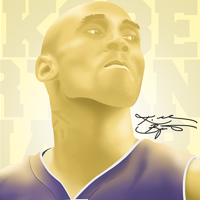 Kobe Bryant face kobe bryant lakers mamba nba philippines photoshop vectorart vectors vexel vexel art