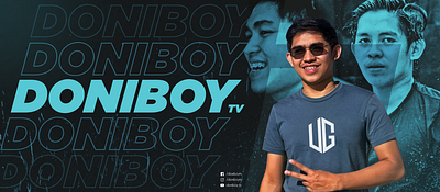 Doniboy TV Gaming Banner face facebook banner facebook gaming gaming gaming banner philippines photoshop