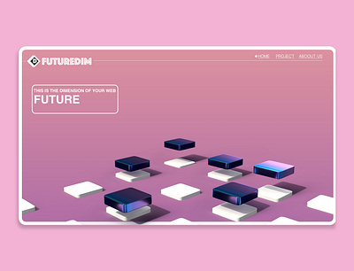 FUTUREDIM 3d 3ddimension adobe adobecc adobedimension adobexd graphicdesigner graphics uidesign uidesigner uiux webdesign