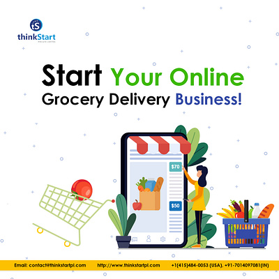 Online Grocery Delivery App Solution! android app design android app development company app application ecommerce app grocery grocery app grocery online growth ios app development landing page mobile app development company on demand app on demand solution ui web application web design website design