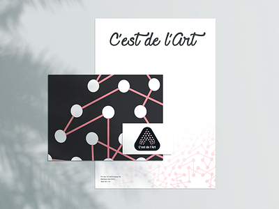 C'est de l'Art : Branding adobe adobe illustrator branding corporate branding design graphicdesign graphicdesigner identity logo vector