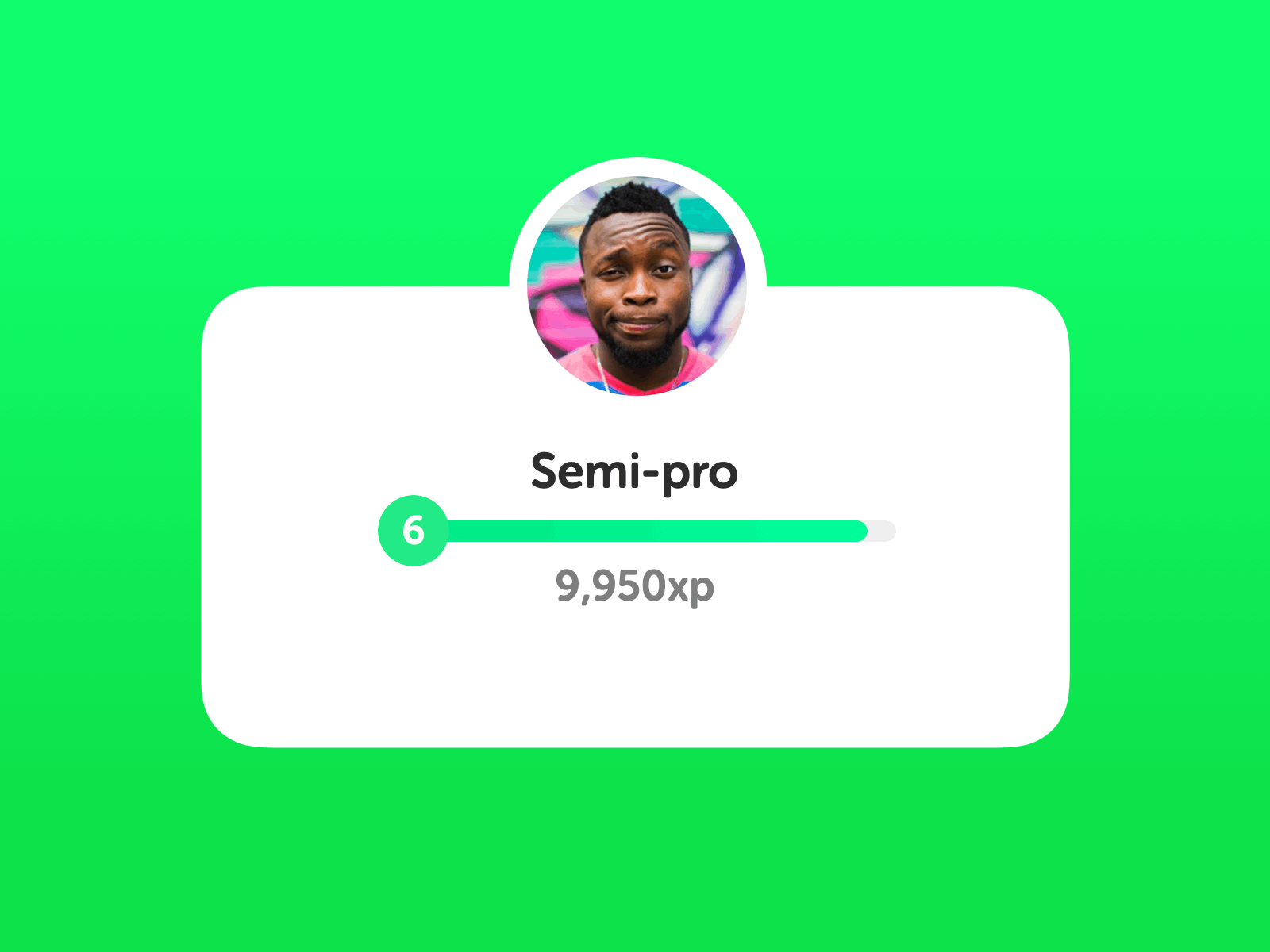 Level up Micro Interaction - Ranking app animation app football level up microinteraction mobile points product design ui