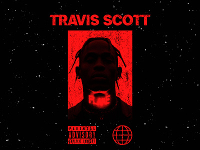 Travis Scott Cover Art astroworld design
