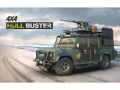 Jeep 3d 3d art 3d modeling character design design digital art digital painting game game design illustration