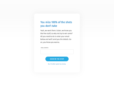 Daily UI 097: Giveaway 097 dailyui design email enter form give away giveaway giveaways modal ui ux