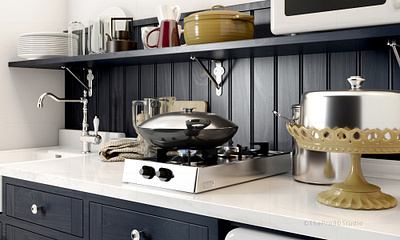 Kitchen Interior 3D Design 3d architectural rendering 3d interior rendering 3d rendering