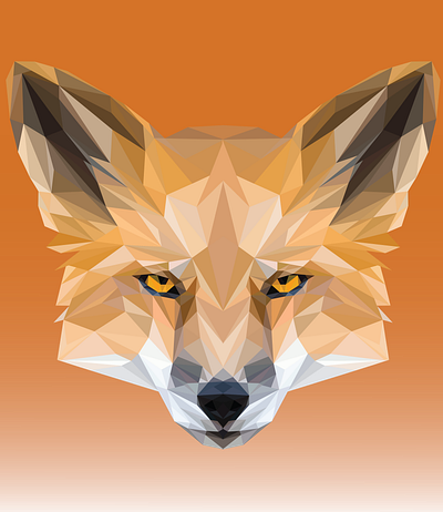 LowPolyFox illustration lowpoly lowpolyart vector