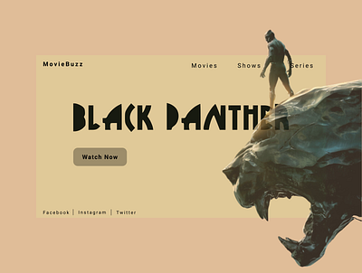 Black Panther - Website Intro animation app art brand branding design designs graphic design illustration illustrator logo typography ui ux web website