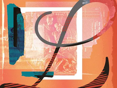 L collage collageart design graphic graphicdesign typogaphy
