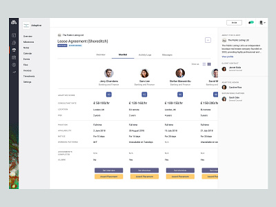 Compare lawyers • Simmons & Simmons Adaptive compare interaction design product design visual design