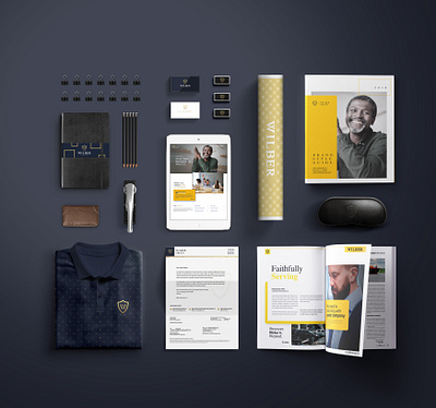 Law firm brand identity blue brand brand design brand identity brown identity law legal logo mock up mockup serious shirt yellow