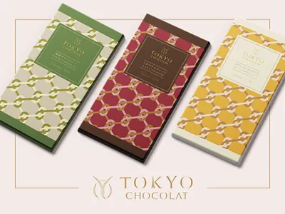 Grpahic Design | TOKYO CHOCOLAT Branding & Package Design branding chocolate packaging graphic japan logo package typography