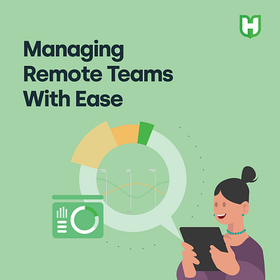 Managing Remote Teams with ease adobeillustator illustration illustrator lagos designer