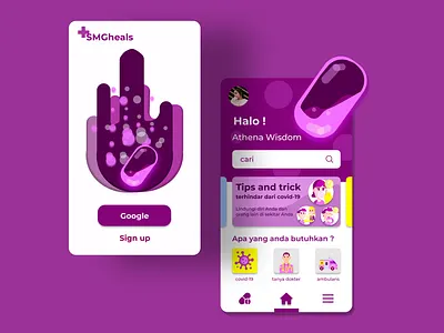 health app design figma health app illustration learning