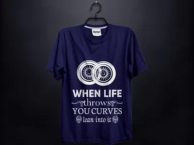 when life rhrows you curves lean into it || T-shirt design branding creative t shirt design illustration logo t shirt design t shirt design t shirt design t shirt design ideas t shirt design template t shirt designer t shirt illustration t shirt mockup typographi t shirt design typography