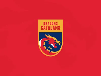 Dragons Catalans branding catalans concept design dragons identity illustration logo rugby