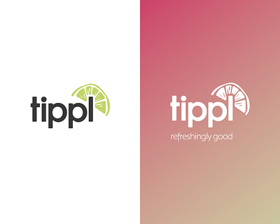 Tippl branding design freelance business freelance design freelance graphic designer graphic design logo logo design monogram type typography vector