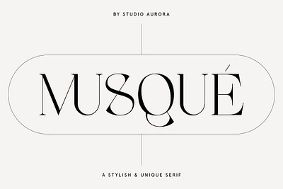 Musque – Unique Elegant Display Font branding calligraphy design display display font elegant elegant fonts font font design fonts fonts collection lettering modern fonts professional sans serif serif font serif fonts typeface typography unique