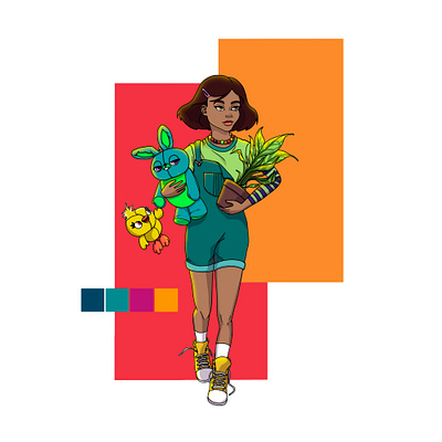Bonnie? art digitalart illustration toy story