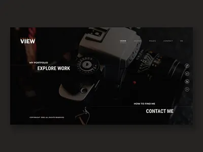 Photographer Website photo gallery photographer website photographers photography photoshop portfolio site website concept website design weddings photos