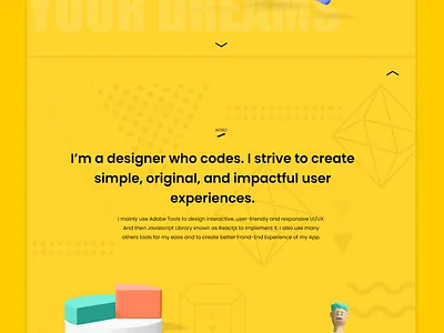 Front End Developer Portfolio UI/UX design illustration ui ux web website