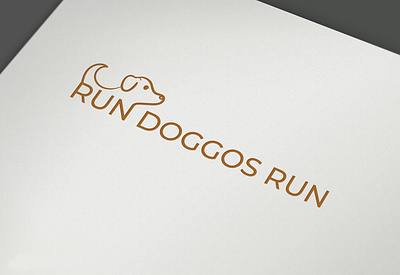 Run Doggos Run art branding design icon illustration illustrator logo logo design typography vector