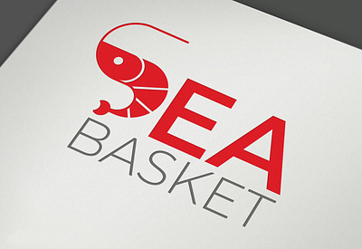 Sea Basket Logo art design icon illustration illustrator logo type typography vector web