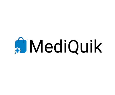 MediQuik Trial Logo 5 brand design delivery service ecommerce illustrator logo design medical medicine medicine app medicine logo medicine store ui design vector illustration website website design