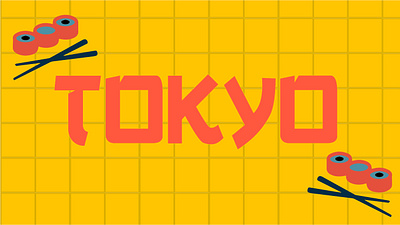 Tokyo Art digital art graphic design japanese japanese art japanese style typography typography art vector